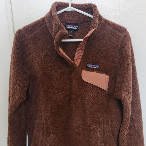 Patagonia Re-Tool Snap-T Pullover - Moccasin Brown - Picture 3 of 8